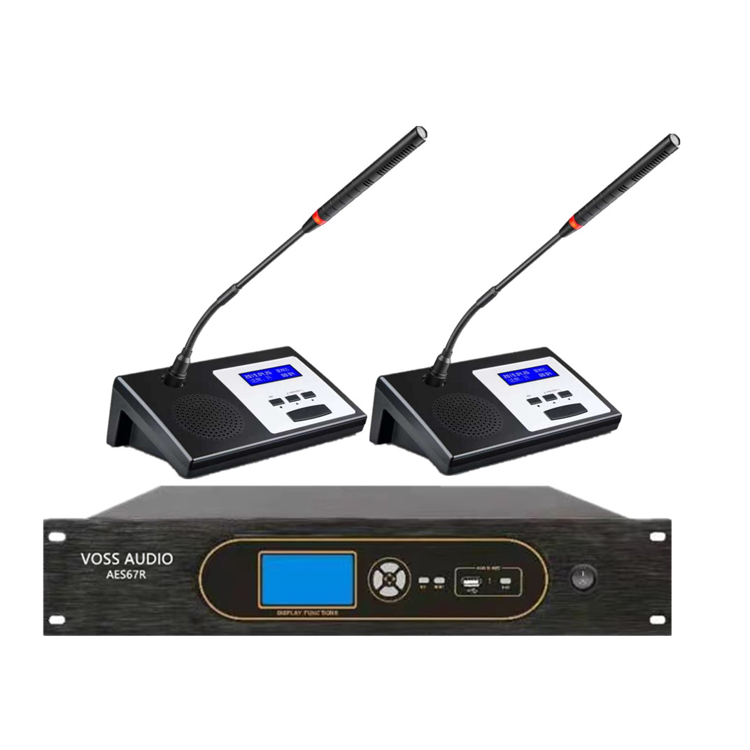 CONFERENCE HOST AES67R WITH CCS-1000D/CCS-1000C MICROPHONE